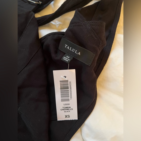 Never Worn Talula Tonga Black Overalls - Picture 7 of 9